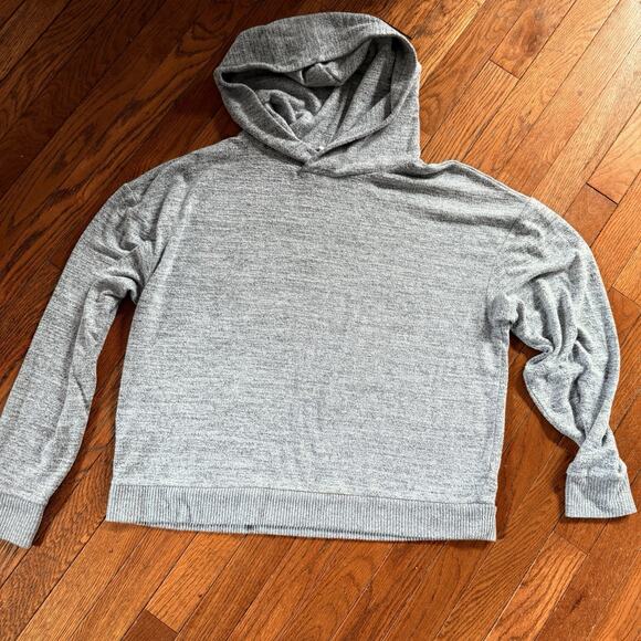 GAP Jogger Set Hoodie Sweatshirt Sz M Tall and Sweatpants S Tall Heather Gray - Picture 5 of 8